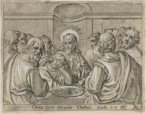 Laatste avondmaal door Pieter Feddes van Harlingen