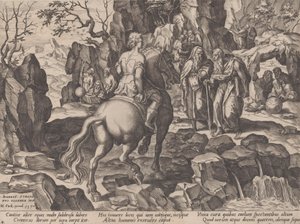 Kennis Vergaren, uit De Loop van het Menselijk Leven, 1570 door Pieter Furnius