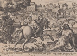 De Verleiding van Luxe, uit De Loop van het Menselijk Leven door Pieter Furnius