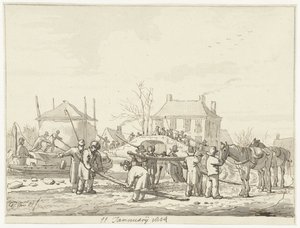 Karnemelksloot te Naarden, 11 januari 1814