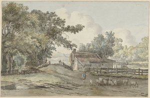 Elswoutshoek te Overveen door Pieter Gerardus van Os