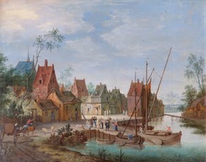 Een Vlaams Dorp: De Rivier Aanlegplaats