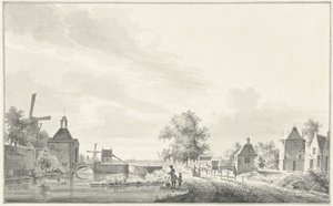 De Benskoper Poort te IJsselstein door Pieter Jan van Liender