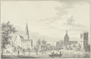 Gezicht op Culemborg