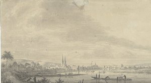 Gezicht op de stad Höxter