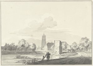 Overblijfselen van de Veerpoort te Heukelom