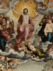 Detail (Laatste Oordeel) door Pieter Jansz. Pourbus