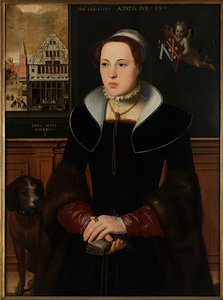 Portret van Jacquemyne Buuck