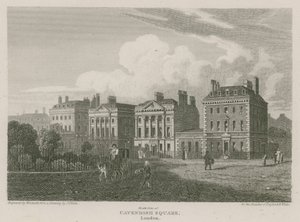 Noordzijde van Cavendish Square, Londen