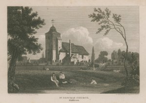 St Pancras Kerk door Pieter Jansz. Quast