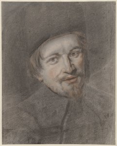 Portret van Isaac Abrahamsz Massa door Pieter Louw