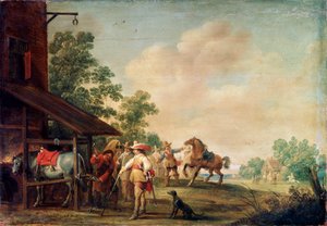 Een smederij, 1648