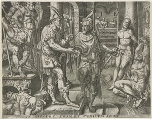 Bezoeken van de gevangenen door Pieter Nagel