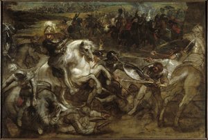 Hendrik IV bij de Slag van Ivry, 1628-1630 door Pieter Paul Rubens