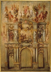 De boog van Ferdinand, ca. 1634 door Pieter Paul Rubens