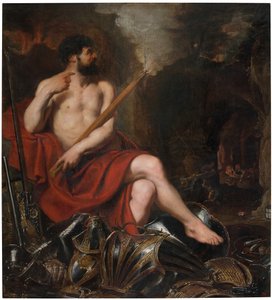 Vulcanus en het vuur door Pieter Paul Rubens