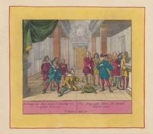 Hertog Filips van Anjou accepteert de Spaanse kroon, 1700