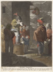 Het Gehoor (Vijf zintuigen) door Pieter Schenk (I)