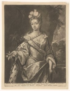 Portret van Maria Elisabeth von Hessen-Darmstadt