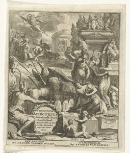 Titelblad voor de Europische Mercurius van 1702
