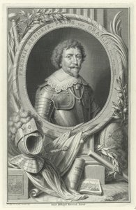 Portret van Frederik Hendrik, prins van Oranje-Nassau door Pieter Tanjé