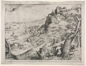 De konijnenjacht door Pieter The Elder Brueghel