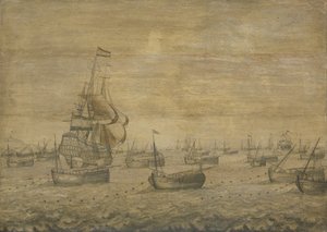 De Nederlandse haringvloot door Pieter Vogelaer