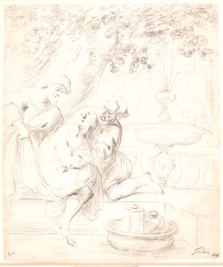 Susanna en de twee ouderlingen door Pieter de Grebber