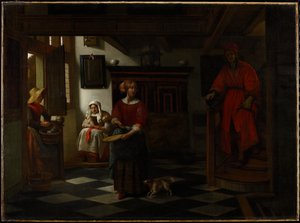 De Aspergeverkoopster, 1675-80