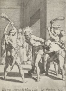 Geseling van Christus door Pieter de Jode (I)