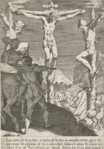 Kruisiging van Christus door Pieter de Jode (I)