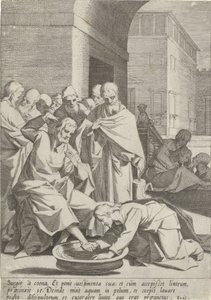 Voetwassing door Pieter de Jode (I)
