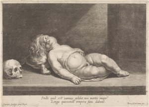 Allegorie op de dood door Pieter de Jode (II)