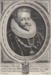 Portret van Albert VII, aartshertog van Oostenrijk, ca. 1650