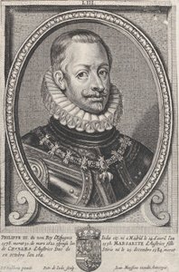 Portret van Filips III, koning van Spanje