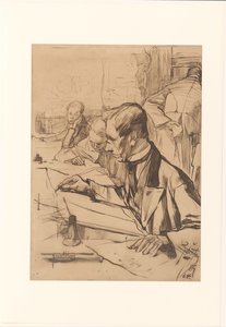 De pennelikkers door Pieter de Josselin