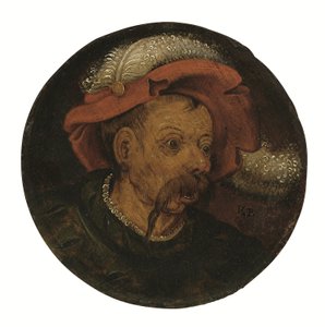 Hoofd van een landsknecht door Pieter the Younger Brueghel
