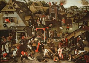 Onbekend schilderij door Pieter Brueghel the Younger