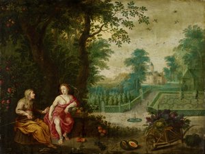 Vertumnus en Pomona
