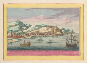 Gezicht op de stad Málaga aan de Middellandse Zee