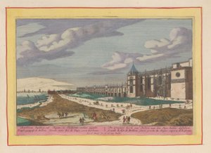 Gezicht op het Hiëronymus Klooster in Belém door Pieter van den Berge