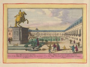 Ruiterstandbeeld van Filips II te Madrid