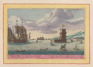 Toren van Belém in de rivier Taag gelegen