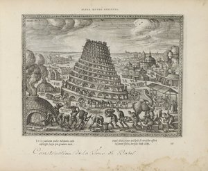 Toren van Babel door Pieter van der Borcht (I)