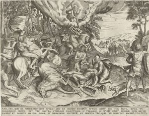 Bekering van Paulus door Pieter van der Heyden