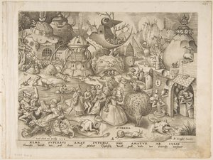 Hoogmoed uit De zeven hoofdzonden, 1558