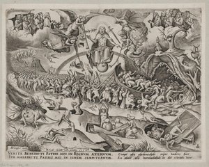 Het Laatste Oordeel door Pieter van der Heyden