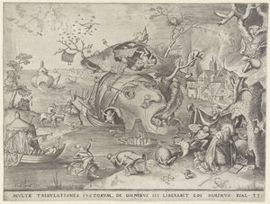 Verzoeking van de H. Antonius door Pieter van der Heyden