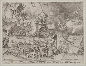 Woede door Pieter van der Heyden