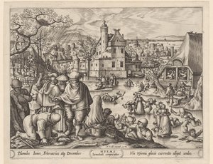 Winter door Pieter van der Heyden